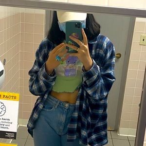 UO Blue Flannel